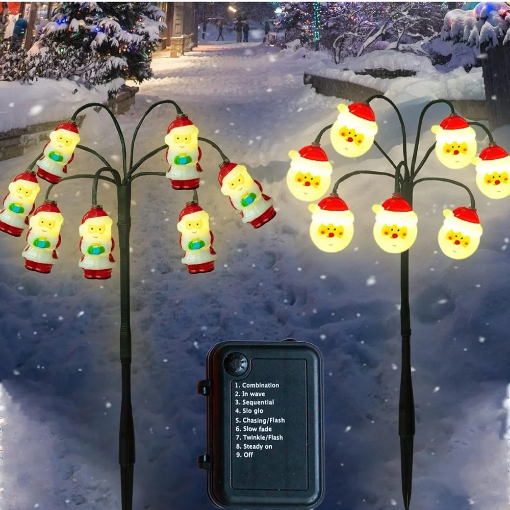 NWT Christmas garden lights.